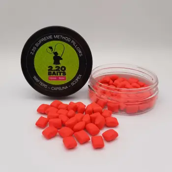 2.20 Baits Wafter Supreme Pillows Pink 10 mm Scopex & Strawberry 50 ml