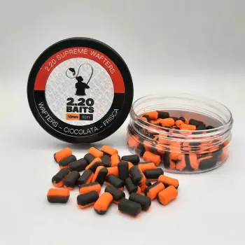 2.20 Baits Wafter Supreme Orange – Black 10 mm Chocolate & Cream 50 ml