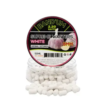 2.20 Baits Supreme Band’um Wafters White Garlic 8 mm 50 ml