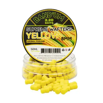 2.20 Baits Supreme Band’um Wafters Yellow Corn 8 mm 50 ml