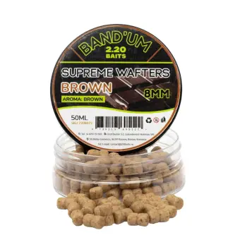 2.20 Baits Supreme Band’um Wafters Brown Chocolate 8 mm 50 ml