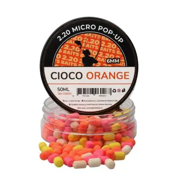 2.20 Baits Pop-Up 6 mm Cioco - Orange 50 ml