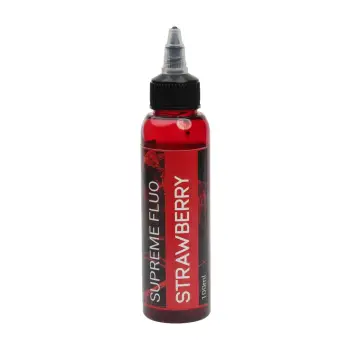 2.20 Baits Fluo Supreme Liquid Attractant Strawberry - Red 100 ml