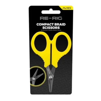 AVID CARP Re-Rig Compact Braid Scissors