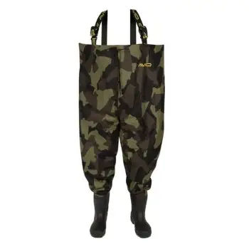 AVID CARP Distortion Camo Chest Waders
