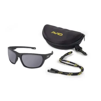 AVID CARP SeeThru OptiWrap Polarised Sunglasses Grey Lens