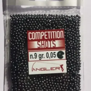 ANGLERS Competition shots - 100gr plastic bag