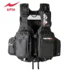 APIA Anglers Support Vest ver.4 Black - Black