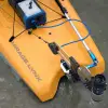 BIXPY Hobie Lynx Gudgeon with Universal Versa Rudder Adapter and Pole Steering