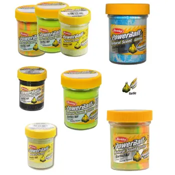BERKLEY Natural Scent Trout Bait Garlic 50g