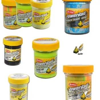 BERKLEY Natural Scent Trout Bait Garlic 50g