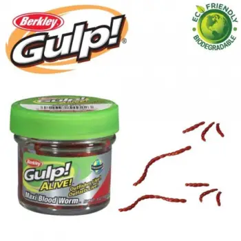 BERKLEY Gulp Alive Maxi Bloodworm