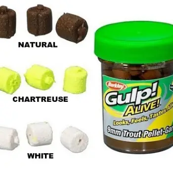 BERKLEY Gulp Alive Trout Pellets Garlic 59g