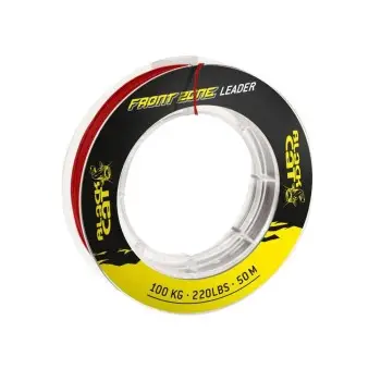 BLACK CAT Front Zone Leader 50m 100kg 200lbs 1mm Red