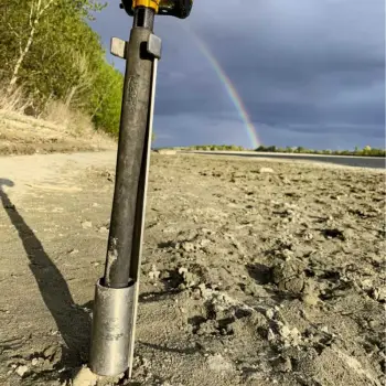 BLACK CAT Stainless Steel Rod Holder 0,85m