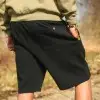 BLACK CAT Black Jogger Shorts