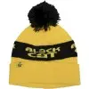 BLACK CAT Yellow Bobble Hat