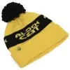 BLACK CAT Yellow Bobble Hat