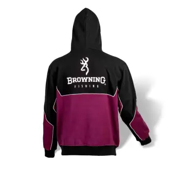BROWNING Hoodie Black-Burgundy