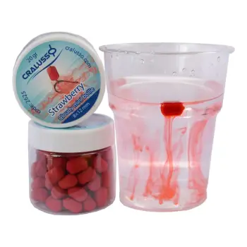 CRALUSSO Cloudy Mini Boilie Pop Up Strawberry 8x12mm 20g