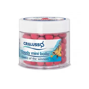 CRALUSSO Cloudy Mini Boilie Pop Up Strawberry 12mm 40g