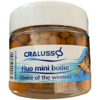 CRALUSSO Fluo Mini Boilie Pop Up Pineapple 10mm 40g