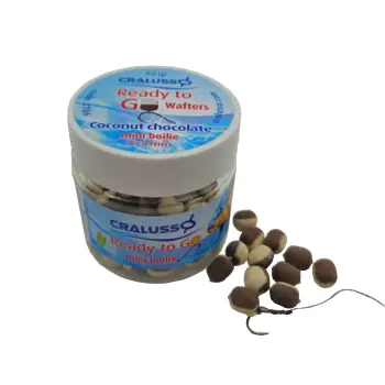 CRALUSSO Ready To Go Wafters Mini Boilie Coconut Chocolate 7x9mm 20g