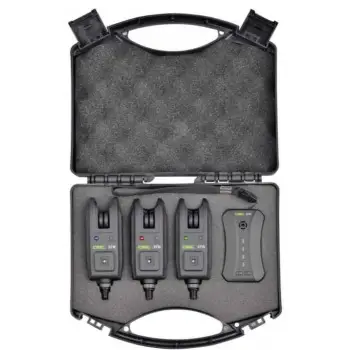 CTEC Xfw Bite Alarm Set 3 1 Blue Red Green