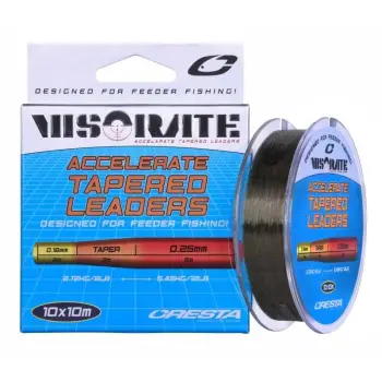 CRESTA Visorate Accelerate Tapered Leaders