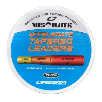 CRESTA Visorate Accelerate Tapered Leaders