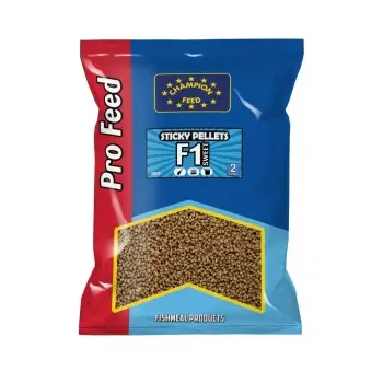 CHAMPION FEED Sticky Pellets 2mm F1 Sweet 650g