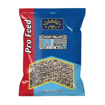 CHAMPION FEED Sticky Pellets 2mm F1 Sweet Dark 650g