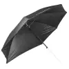 CRESTA Flat Side Feeder Umbrella Black 125cm