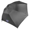 CRESTA Flat Side Feeder Umbrella Black 125cm