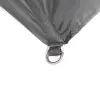 CRESTA Flat Side Feeder Umbrella Black 125cm