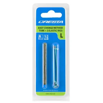 CRESTA Easy Change Method Tube + 2 Elastic Rigs