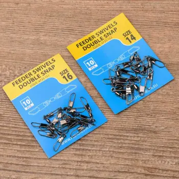 CRESTA Feeder Swivels - Double Snap