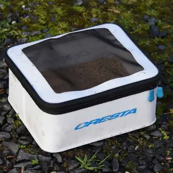 CRESTA EVA White Bait Bag Micro Mesh Large