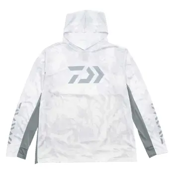 DAIWA 21ST Hoodie Shirt 30021E - White