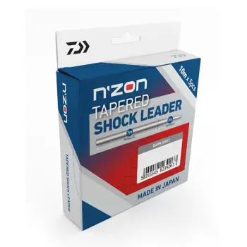 DAIWA NZon Tapered Shock Leader Dark Grey - 10m