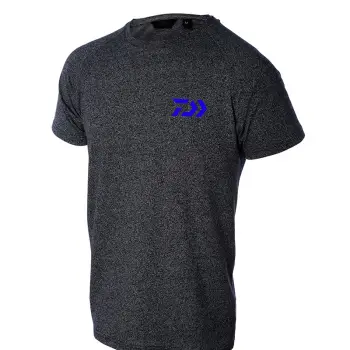 DAIWA DVEC T-Shirt Dark Grey & Blue