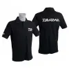 DAIWA Polo Crew Black - Logo White