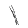 DELPHIN Luxo Curved Forceps - 18cm