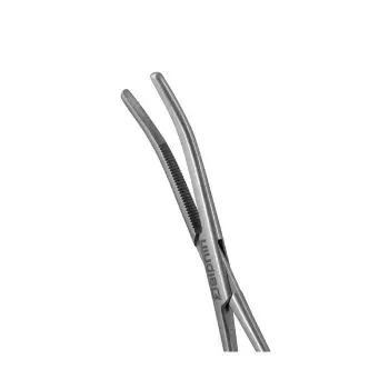 DELPHIN Luxo Curved Forceps - 18cm