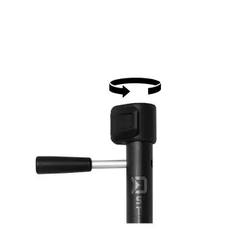 DELPHIN Telescopic D-Stick 32-50 cm