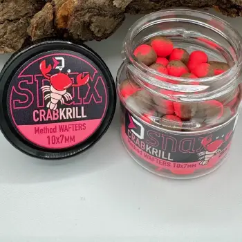 DELPHIN Feeder Wafters D SNAX Duo Crab Krill 10x7mm 20g