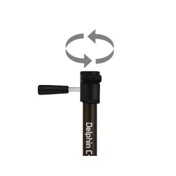 DELPHIN Telescopic C-Stick 32-50 cm