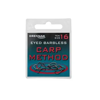 DRENNAN Eyed Barbless Carp Method