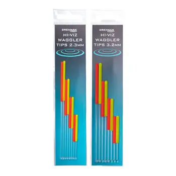 DRENNAN Hi-Viz Waggler Tips