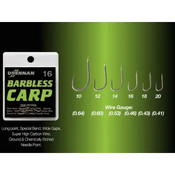 DRENNAN Barbless Carp